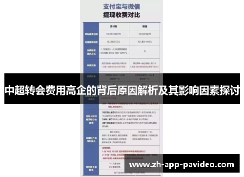中超转会费用高企的背后原因解析及其影响因素探讨