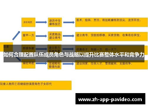 如何合理配置队伍成员角色与战略以提升比赛整体水平和竞争力